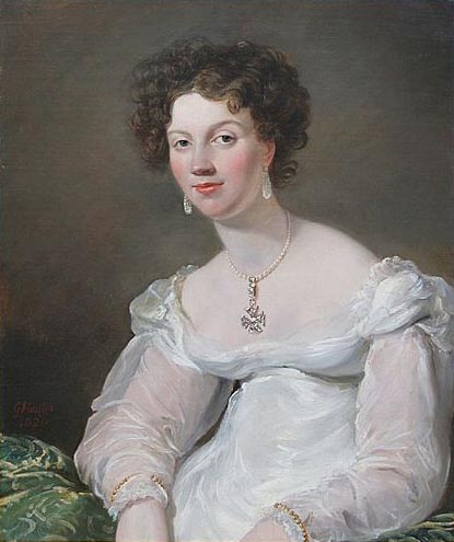 Mrs Ellen Robertson-Bruce painted in 1820